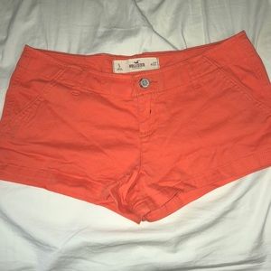 Orange Hollister Shorts